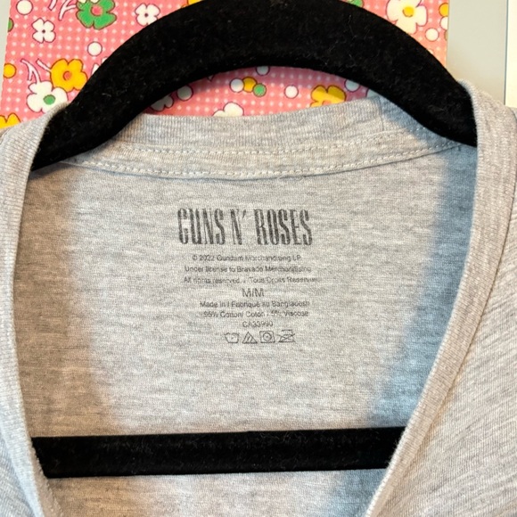 GUNS N ROSES FLOWER GRAPHIC BAND TEE - Picture 4 of 10